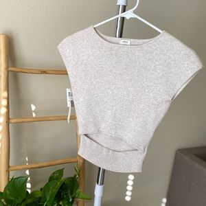 Wilfred Sweater Ribbed Top
